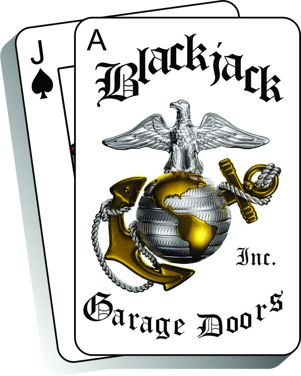 Logo for Blackjack Garage Doors INC.